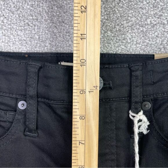 Madewell Jeans Women's 23 Black Skinny Curvy High Rise Stretch Preppy J1376 - Picture 10 of 13